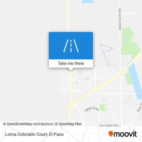 Mapa de Loma Colorado Court