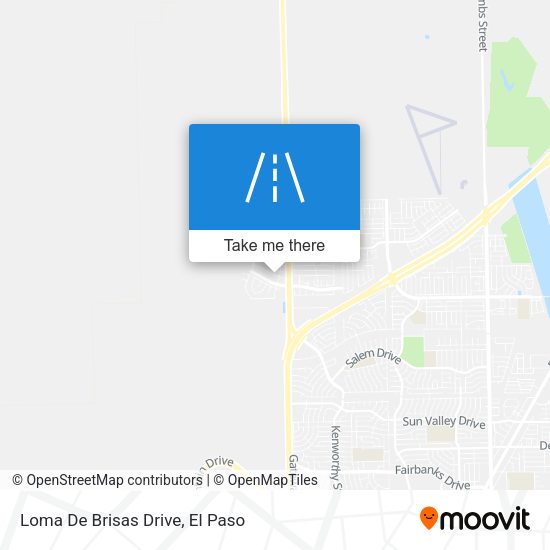 Mapa de Loma De Brisas Drive