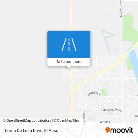 Mapa de Loma De Luna Drive