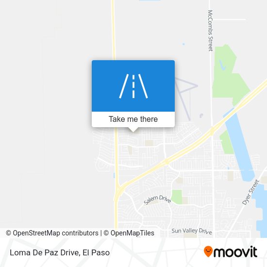 Mapa de Loma De Paz Drive