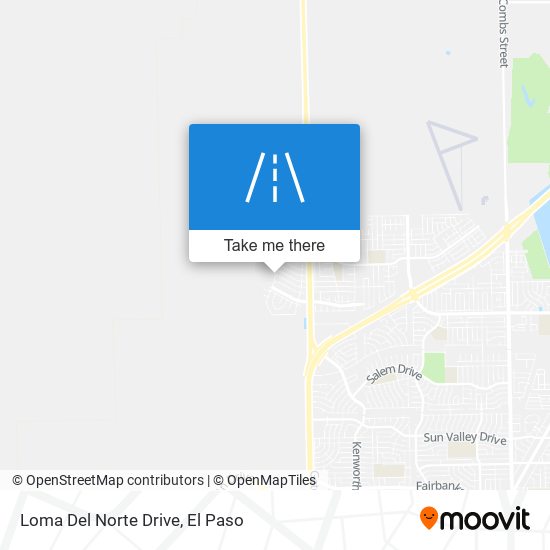 Mapa de Loma Del Norte Drive