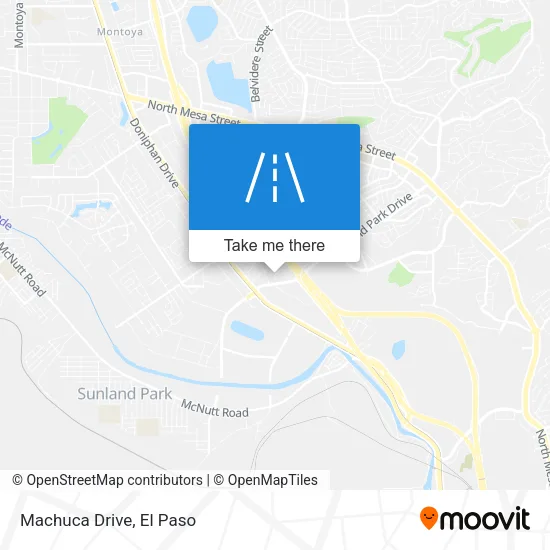 Machuca Drive map