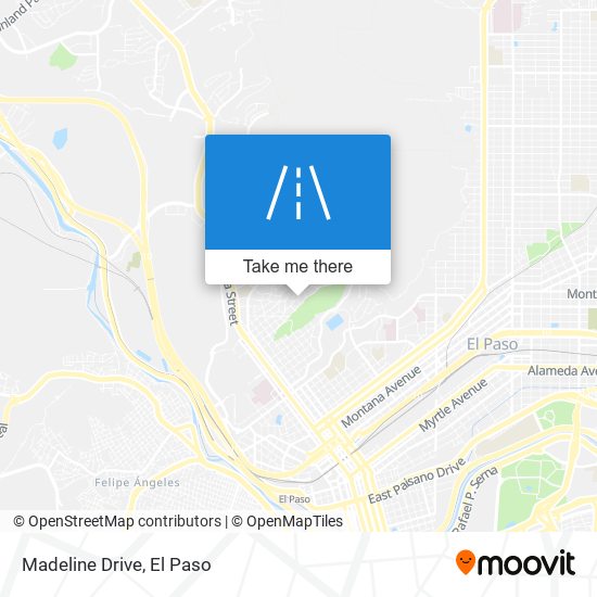 Madeline Drive map