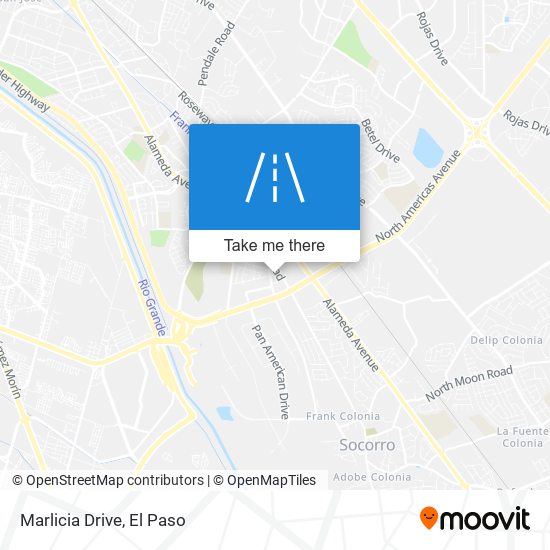 Mapa de Marlicia Drive