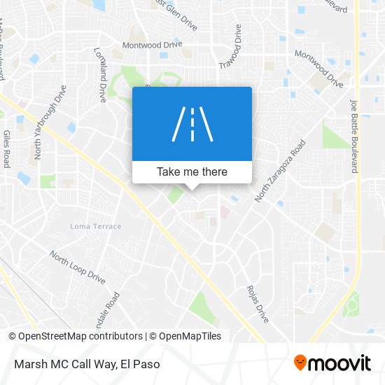 Marsh MC Call Way map