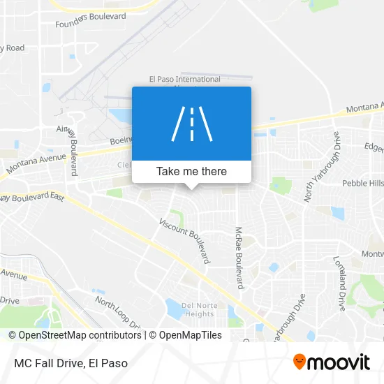 Mapa de MC Fall Drive