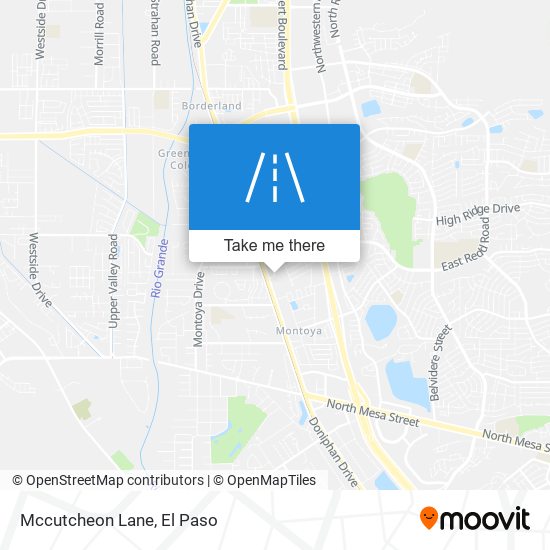 Mccutcheon Lane map