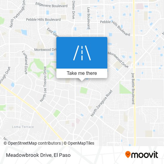 Meadowbrook Drive map