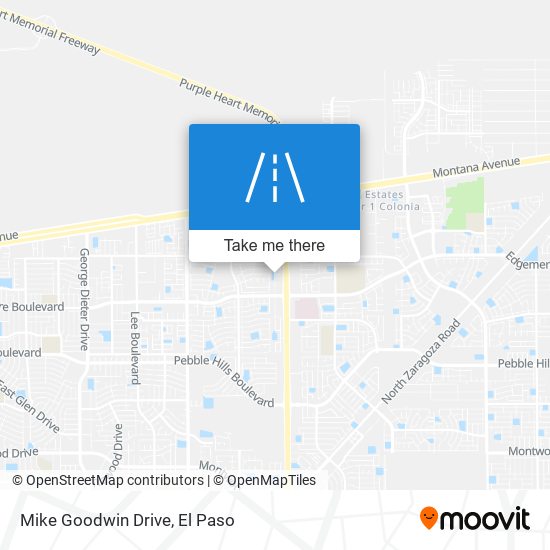 Mike Goodwin Drive map