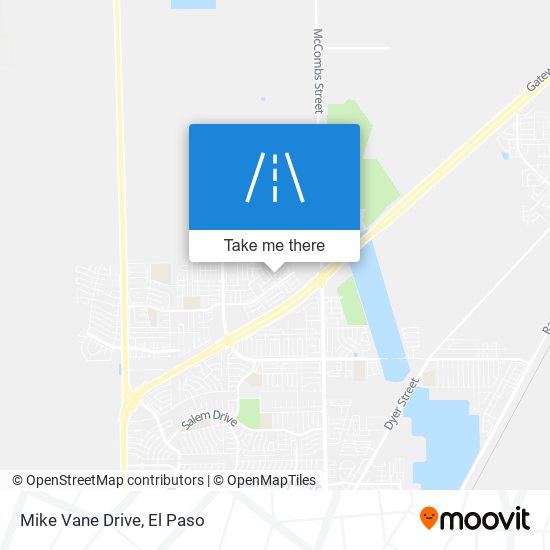 Mike Vane Drive map