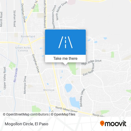 Mapa de Mogollon Circle