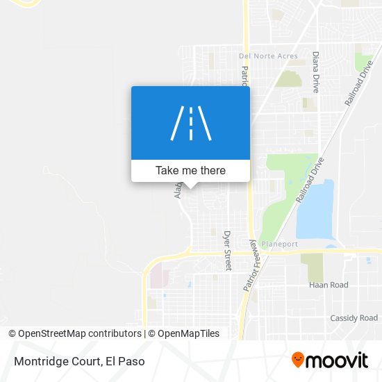 Montridge Court map