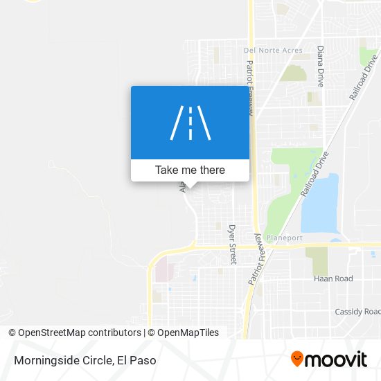 Mapa de Morningside Circle