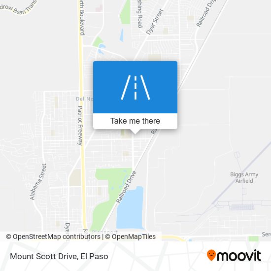 Mount Scott Drive map