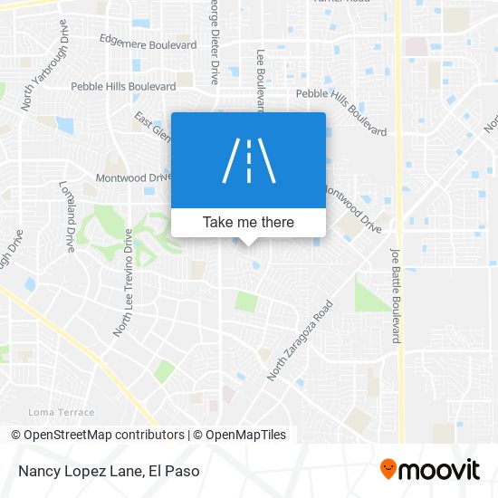 Nancy Lopez Lane map