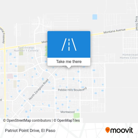 Patriot Point Drive map