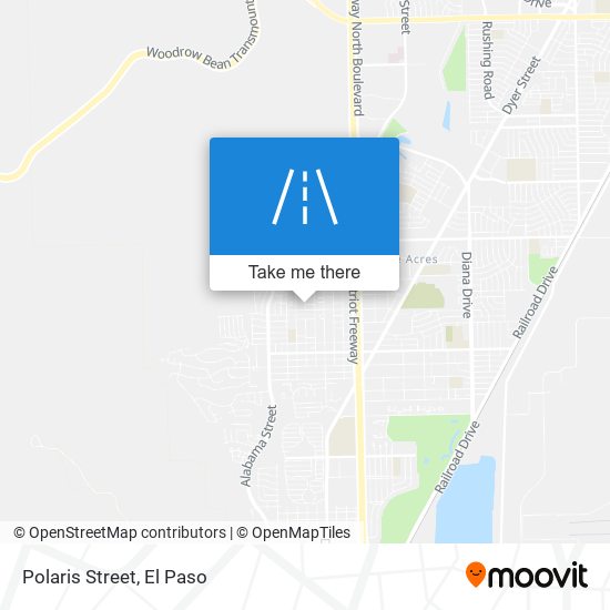 Polaris Street map