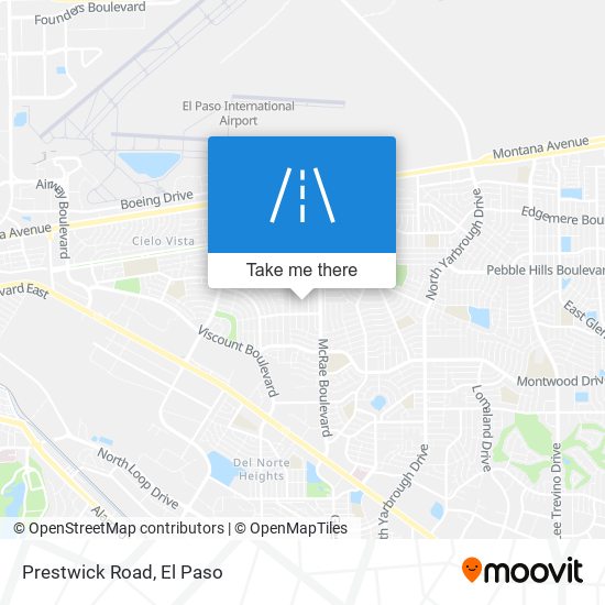 Mapa de Prestwick Road