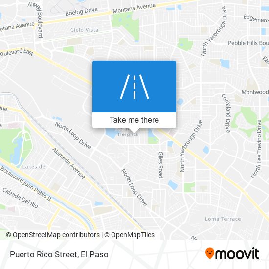 Puerto Rico Street map