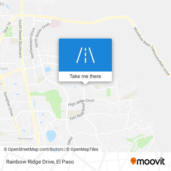 Rainbow Ridge Drive map