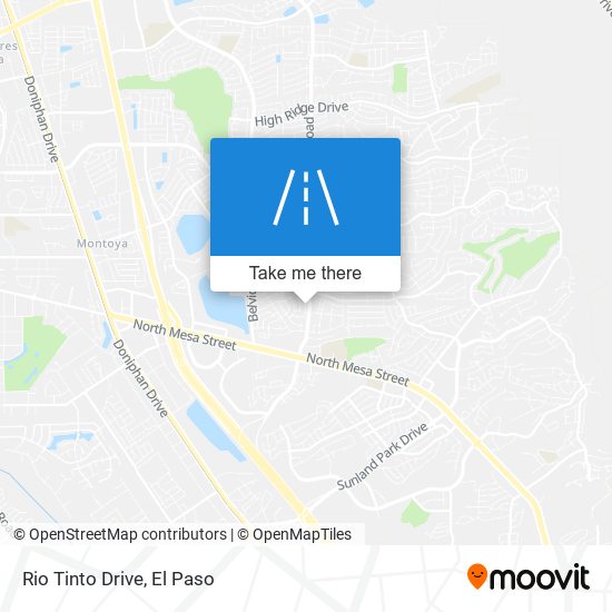 Mapa de Rio Tinto Drive
