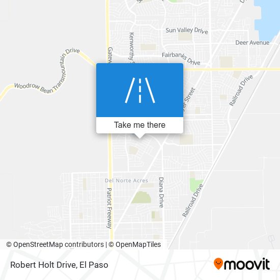 Robert Holt Drive map