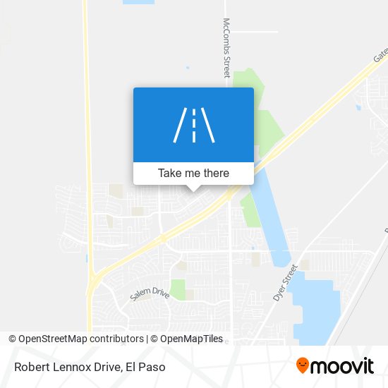 Robert Lennox Drive map