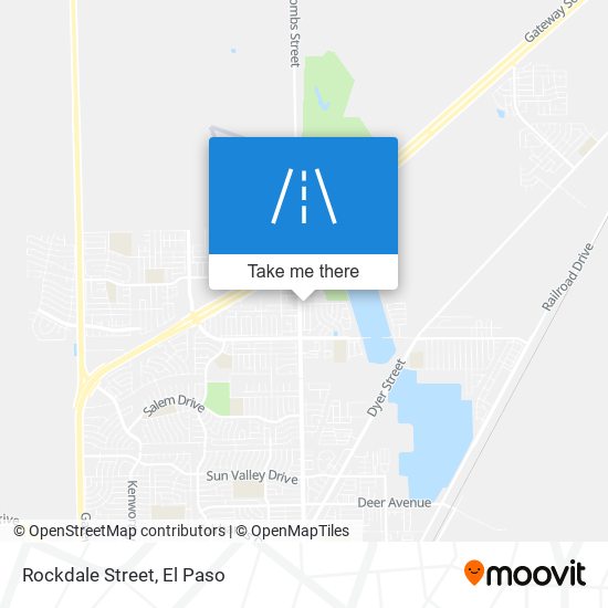 Rockdale Street map