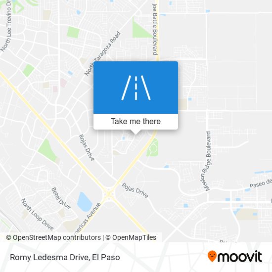 Romy Ledesma Drive map