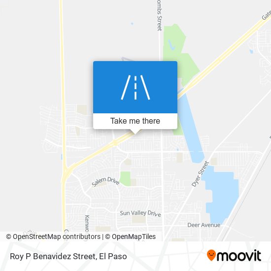 Roy P Benavidez Street map