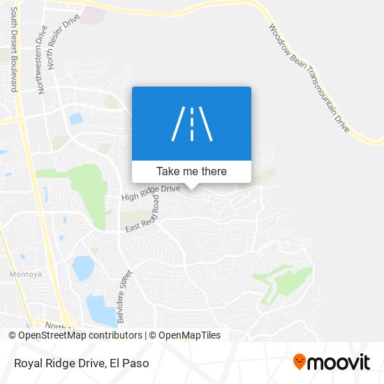 Royal Ridge Drive map