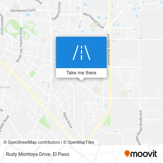 Rudy Montoya Drive map