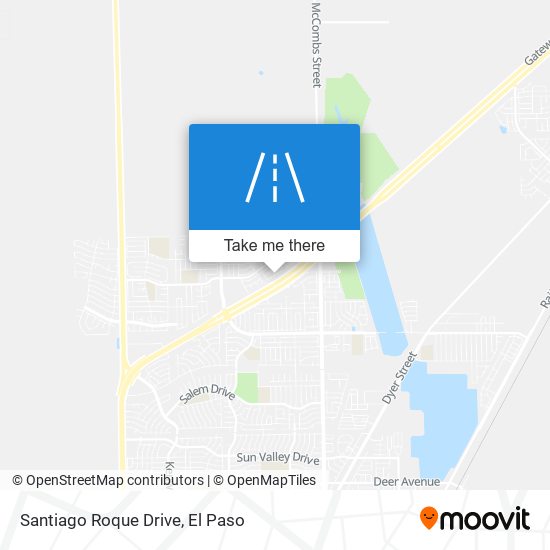 Santiago Roque Drive map