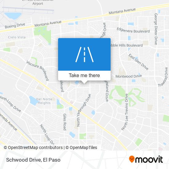 Schwood Drive map