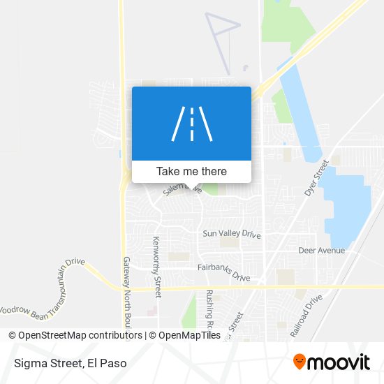 Sigma Street map