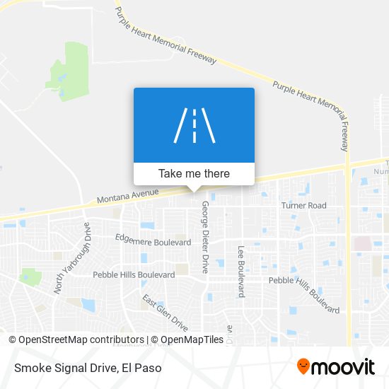 Smoke Signal Drive map