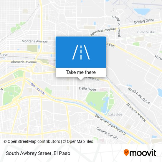 Mapa de South Awbrey Street