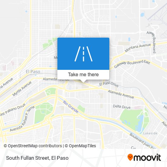 South Fullan Street map