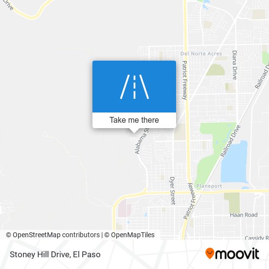 Stoney Hill Drive map