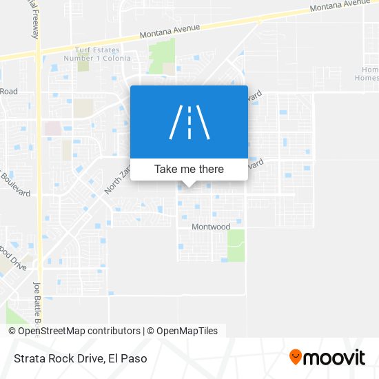 Strata Rock Drive map