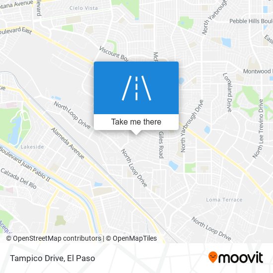 Mapa de Tampico Drive