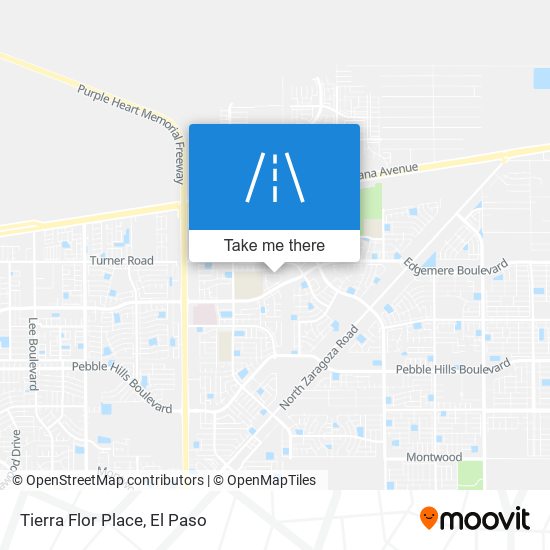 Mapa de Tierra Flor Place