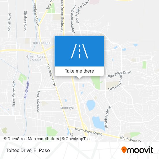 Mapa de Toltec Drive