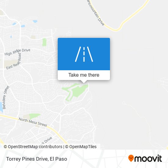 Mapa de Torrey Pines Drive
