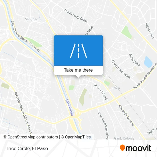 Mapa de Trice Circle