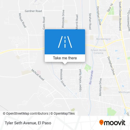 Mapa de Tyler Seth Avenue