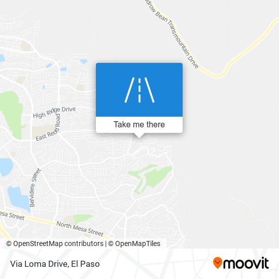 Mapa de Via Loma Drive