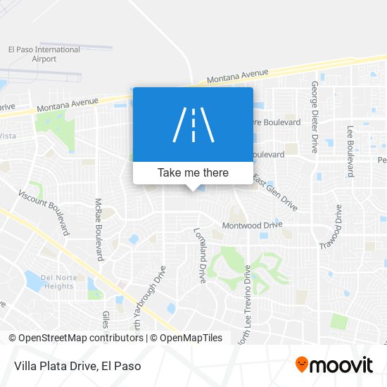 Villa Plata Drive map