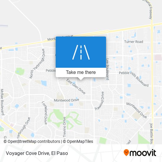 Voyager Cove Drive map