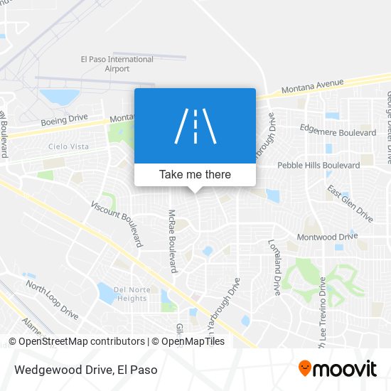 Mapa de Wedgewood Drive